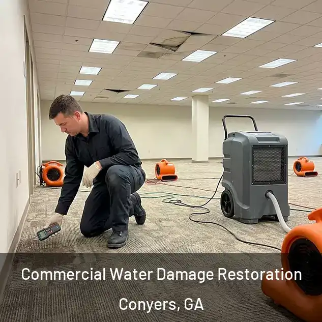  Commercial Water Damage Restoration Conyers, GA
